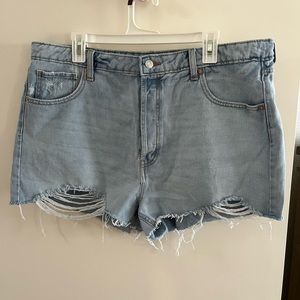 Wild fable distressed jean shorts